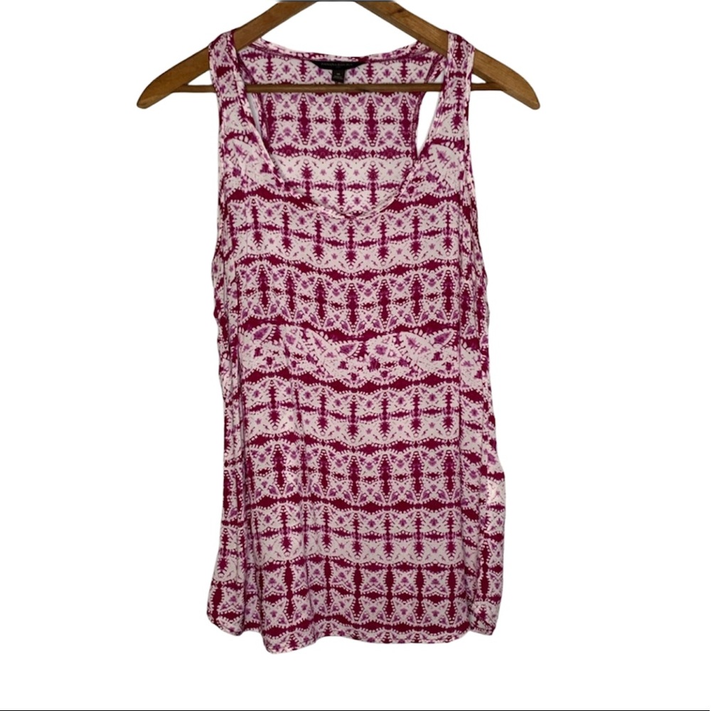 Banana Republic Berry Printed Tank Top